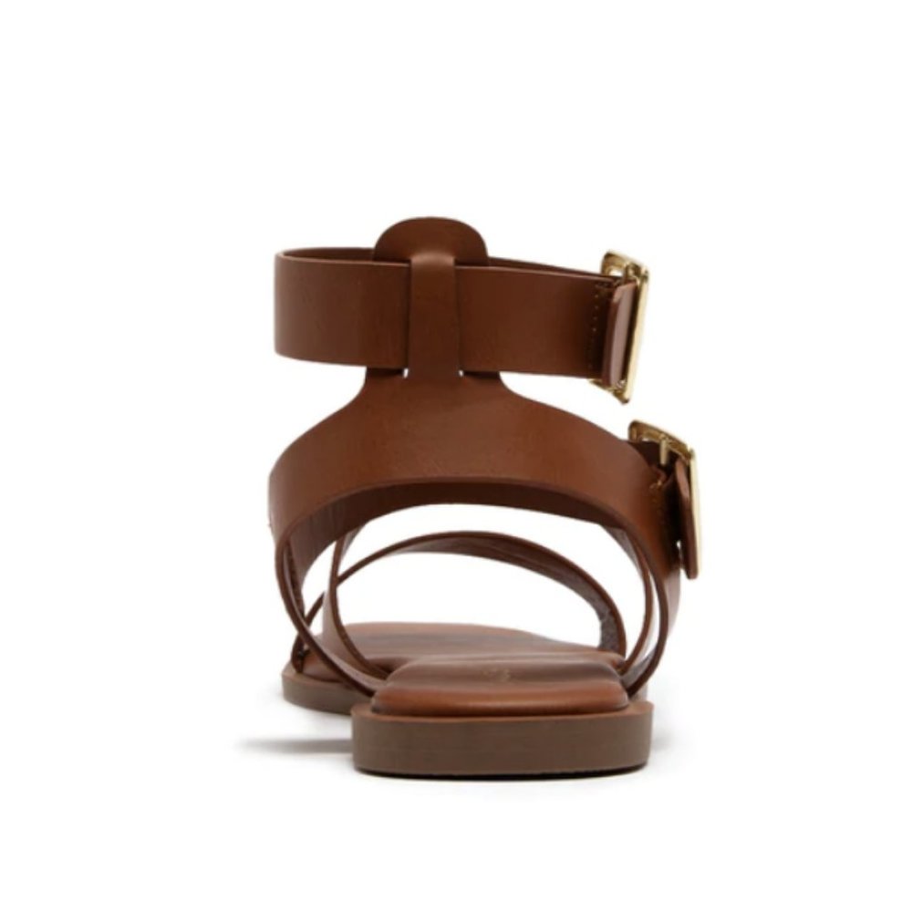 !! NEW !! Strappy Gladiator Sandals in Camel - Picture 8 of 12